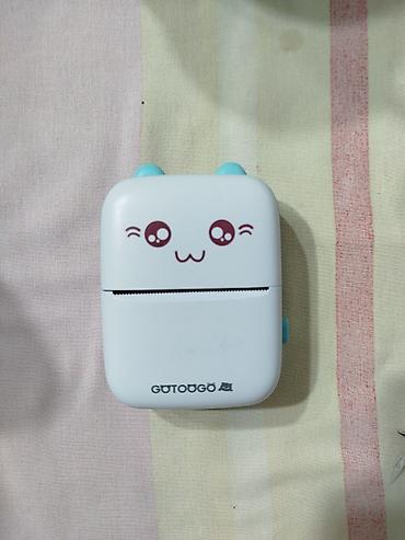 termal printer: Məhsul: Portativ termal mini printer – GOTOUGO (şirin pişik üzü — 3