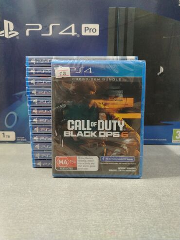 İnformatika: Playstation 4 üçün call of duty black ops 6 oyun diski, tam yeni