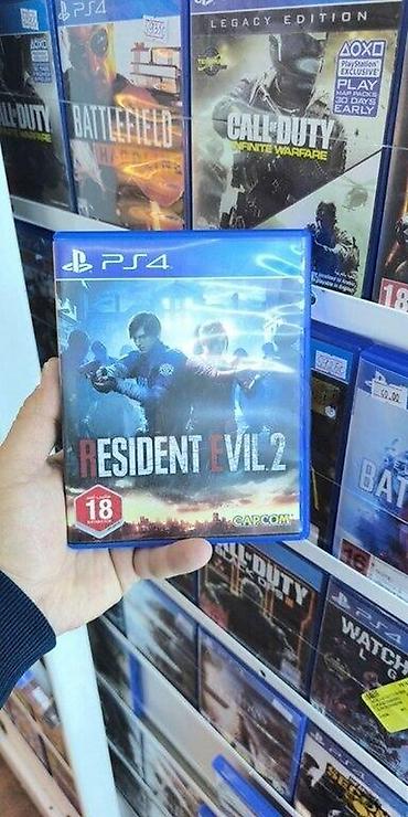 ps4 disc: PS4 üçün "Resident Evil 2" PS4 oyunu Resident Evil 2 PlayStation 4 — 1