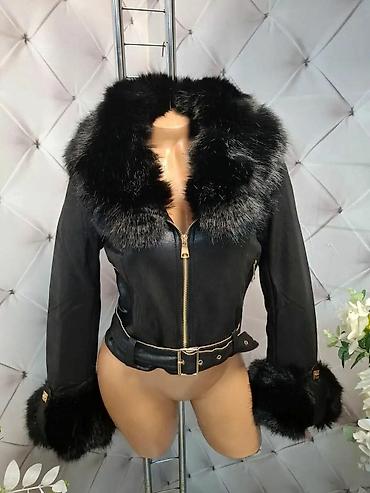 only ženske jakne: Ženska kratka jakna sa krznom – elegantan zimski model - Materijal — 3