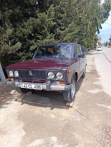 VAZ (LADA): VAZ 2106 sedan - Kuzov: 4 qapılı sedan, tünd albalı rəng - Mühərrik — 11