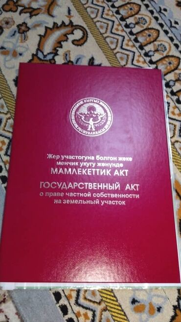 продажа бутика: Мады, Торгой булактан 5 сотыхтан 3 чек сатылат . Тээгиз жакшы жер