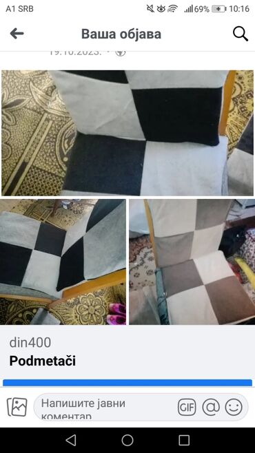 Ostali proizvodi za kuću: Jastucnice po vašim merama dezen po izboru — 17