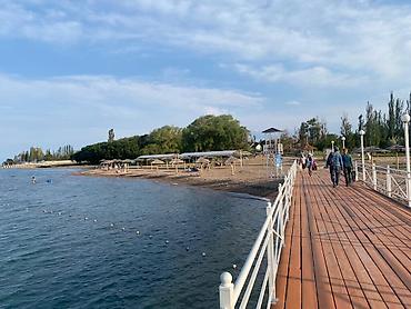 Иссык-Куль 2026: Коттедж, Париж2 ЦО Париж, Чок-Тал, Детская площадка, Парковка, стоянка, Охраняемая территория — 9