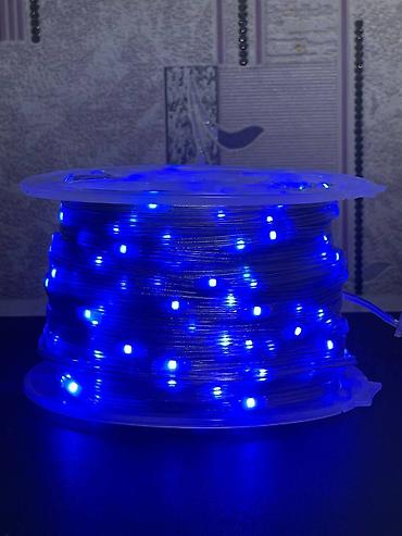 Светодиодные гирлянды: Уличная гирлянда 100 м Гирлянда с питанием 24V. Самая безопасная — 8