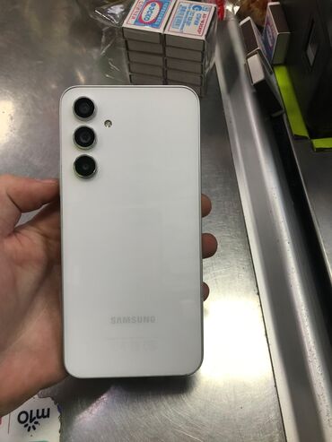 samsung g7102: Samsung Galaxy A54 5G, 128 GB, rəng - Ağ, Barmaq izi, Face ID, Sənədlərlə