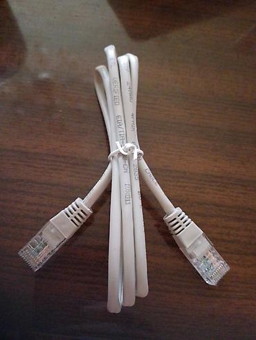 cat 5 kabel: UTP Ethernet kabeli – RJ45-RJ45. - Tip: UTP şəbəkə kabeli, düz (patch — 1