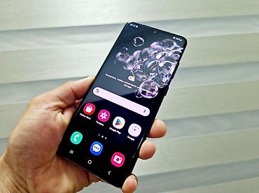 galaxy s20: Samsung Galaxy S20 Ultra, Б/у, 128 ГБ, цвет - Серый, 1 SIM, 2 SIM — 5