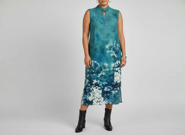 piękna sukienki midi: Sukienka damska, rozmiar 3XL