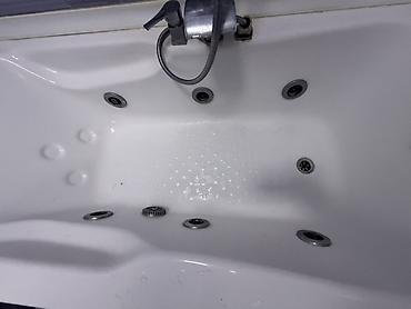 caqquzi: Hidromasajlı akril vannа - Ölçü: təxmini standart 170x70 sm (dördkünc — 6
