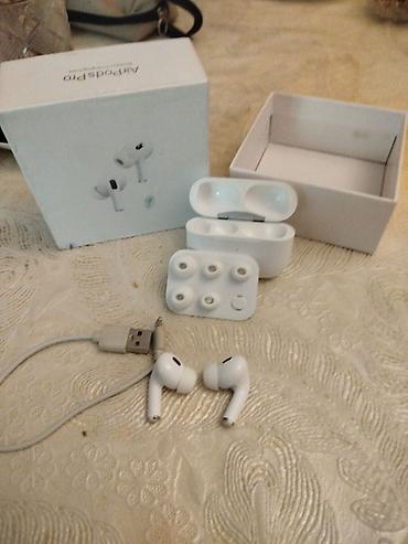 mini qulaqciq: İşlənmiş Simsiz (Bluetooth) Qulaqcıqlar, Apple, rəng - Ağ — 2