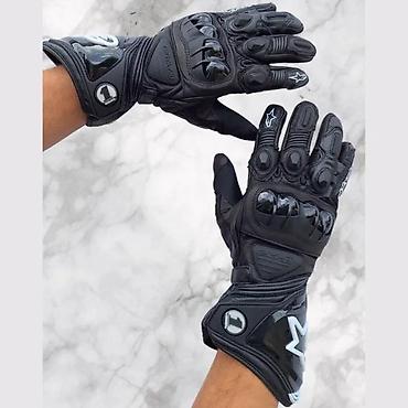 Oprema za bicikliste: Moto rukavice – dugođanke, sportski kroj - Materijal: kombinacija — 12