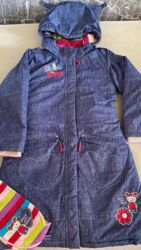 Dəstlər: Пальто- пуховик удлинённое, производство Канада на девочку 7-8 лет