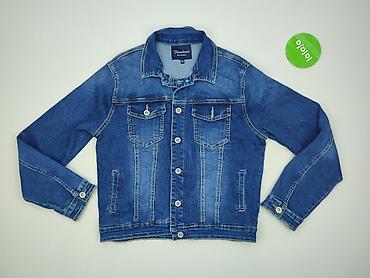 kurtka jeansowa patchwork: Kurtka jeansowa damska, rozmiar 2XL — 2