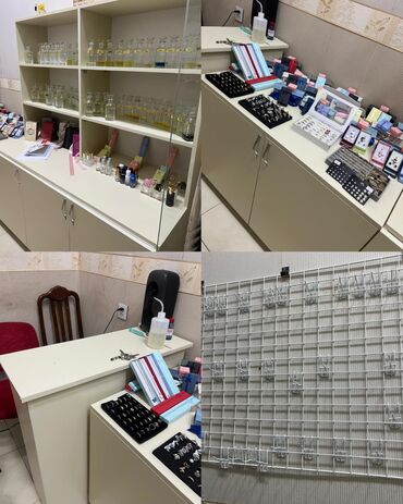 Digər biznes avadanlığı: Ətir magazasi vitrinleri hamisi birlikde 350azn. Unvan Hezi Aslanov