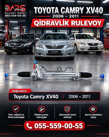 w212 kompressor: TOYOTA CAMRY XV40 / LEXUS ES — HİDROULİK RULEVOY 🔧🚗 ƏSAS OEM / EEM — 1