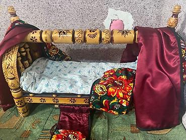 офисные шкафы: Детская односпальная кровать, Б/у, Для девочки, С матрасом, Дерево, Самовывоз — 4