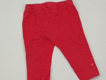 la mania czerwone legginsy: Legginsy, 0-3 m, stan - Zadowalający