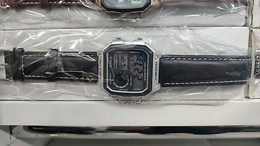 elektrikli saat: Casio rəqəmsal qol saatı – World Time seriyası - Korpus: çoxbucaqlı — 4