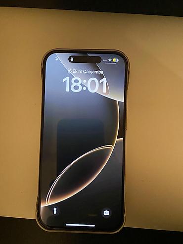 iphone batarya: IPhone 15 Pro, 128 GB, Natural Titanium, Face ID, Sənədlərlə — 2