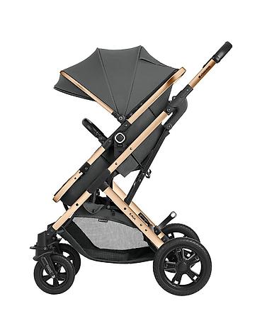 Kolica za bebe: Kikka Boo Kaia – premium 3u1 kolica sa I-Size auto sedištem, dark grey — 11