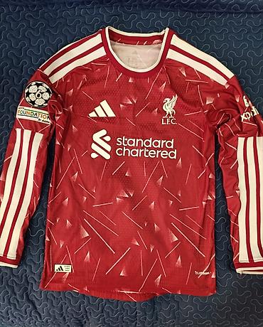 Futbolka, Adidas, M, rəng - Qırmızı