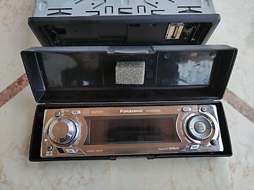 Maqnitofonlar: Panasonic CQ-C8351N avtomobil maqnitofonu - 1-DIN ön paneli çıxarılan — 1