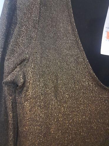 Haljine: Šljokičasta mini haljina sa dugim rukavima - Materijal: elastična — 3