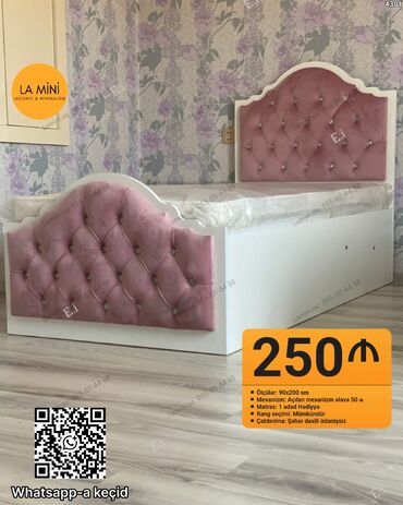 кресло кровать купить в баку: Təknəfərlik çarpayı, Bazalı, Matras ilə, Siyirməli