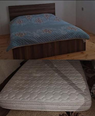 İşlənmiş, İkinəfərlik çarpayı, Bazasız, Matras ilə, Siyirməsiz