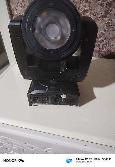 Projektorlar: EuroDJ hərəkətli başlı LED işıq proyektoru - Brend/model: EuroDJ — 8