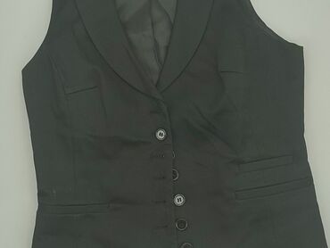 czarne t shirty tommy hilfiger damskie: Waistcoat, H&M, XS (EU 34), condition - Good