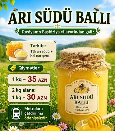 hyaluron tursusu aptek: Məhsul: Arı südü ballı qarışım Mənşə: Rusiyanın Başkiriya — 1