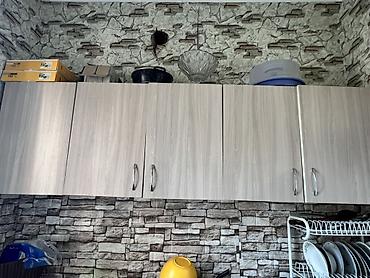 Mətbəx divar dolabı dəsti - Rəng və tekstura: açıq ağac