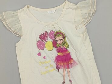 top bawełniany bez ramiączek: T-shirt, 5-6 years, 110-116 cm, condition - Very good