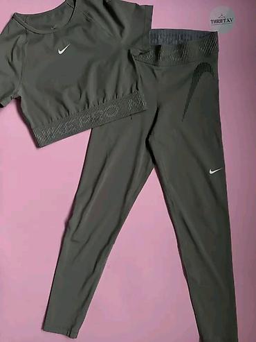 patike baletanke: Nike Pro Dri-FIT ženski komplet za trening - Dva dela: kratka majica — 3