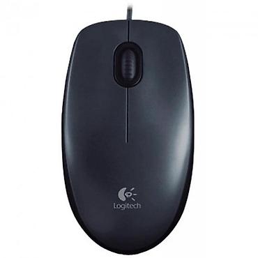 komputer windows 7: Logitech M100 Naqilli Optik Siçan (USB-A), Qara Gündəlik ofis işi — 1
