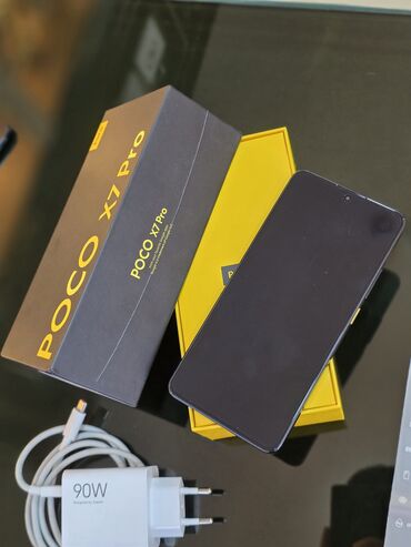 Poco: Poco X7 Pro, 256 GB, rəng - Sarı, Face ID