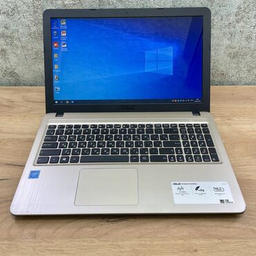 acer aspire e1 571: Ноутбук, Asus, 2 ГБ ОЗУ, Intel Celeron, 15.6 ", Б/у, Для несложных задач, память SSD