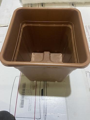 peygember gulu: Plastik kvadrat əkim/qazan vedrələri - Material: qalın, möhkəm — 4