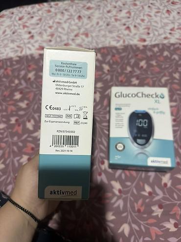 Qlükometrlər: Aktivmed GlucoCheck XL – qan şəkərini ölçmə cihazı (mg/dl) — 2