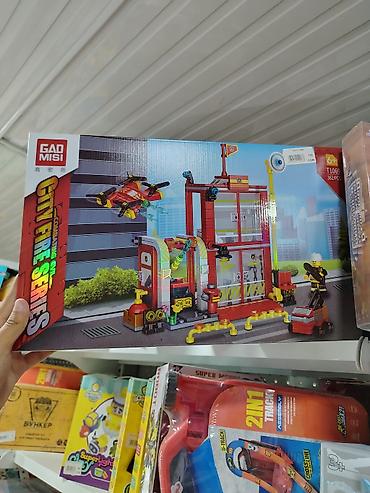летающий: Конструктор GAO Misi City Fire Series, модель T1069 - Тематика — 1