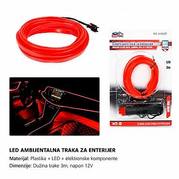 KMT Ambijentalno svetlo za automobil, crveno – Kmt Style - Tip: LED na lalafo.rs KMT Ambijentalno svetlo za automobil, crveno – Kmt Style - Tip: LED