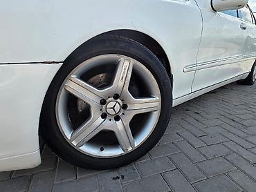 mercedes w221: Колеса в сборе <130 / <25 / R 18, Лето, Б/у, Комплект, Легковые, Литые, отверстий - 5 — 1