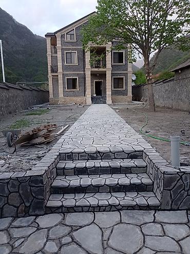 Landşaft işləri: Təbii daşla landşaft və həyətyanı sahələrin döşənməsi xidməti - — 22