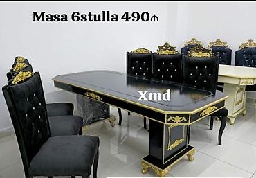 şuşe masa: Stol stul dəstlərimiz hər ölçüde her madelde Ucuz və keyfiyyətli Bizde — 6