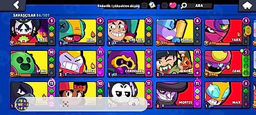 Бижутерия: Brawl Stars hesabı – yüksək göstəricilər və zəngin kontent - Kupa — 2