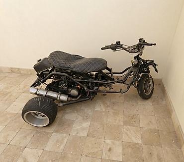 скутеры 125 кубов: Trike Кастомный трицикл на базе Honda Zoomer. Компактная трехколесная — 3