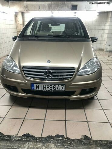 Οχήματα: Mercedes-Benz A 150: 1.5 l. | 2007 έ. Χάτσμπακ