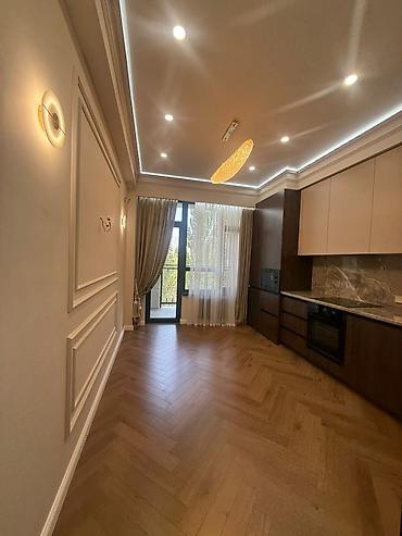 village: 1 комната, 52 м², Асанбай мкр Элитка, 6 этаж, Дизайнерский ремонт — 3